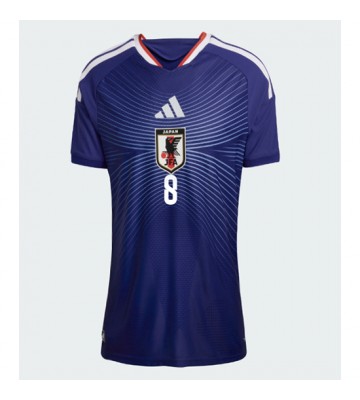 Japan Takumi Minamino #8 Hjemmebanetrøje Dame VM 2026 Kortærmet